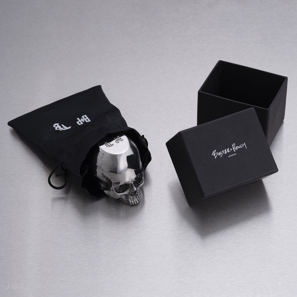 Дверной стоппер Skull Door Stop / Travis Barker / Steel фабрика Buster + Punch фотография № 6