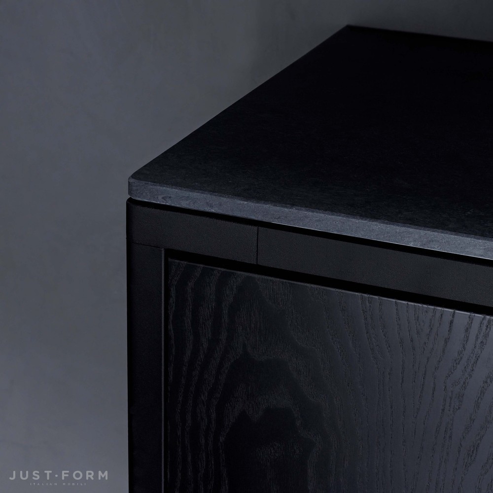 Тумба Cabinet / Medium / Black Ash / Cross / Steel фабрика Buster + Punch фотография № 3