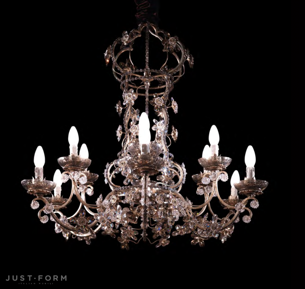 Хрустальная люстра Chandelier CHA-L282/12 фабрика Jumbo Collection фотография № 1