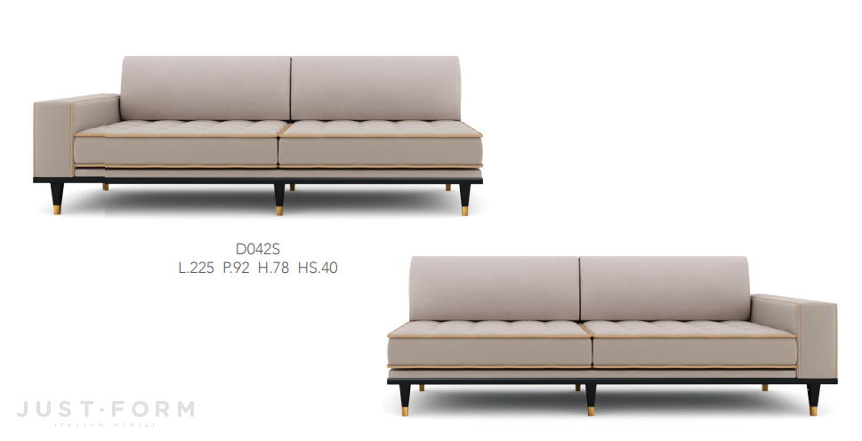 ​Диван D042S фабрика LCI Decora Italia фотография № 3