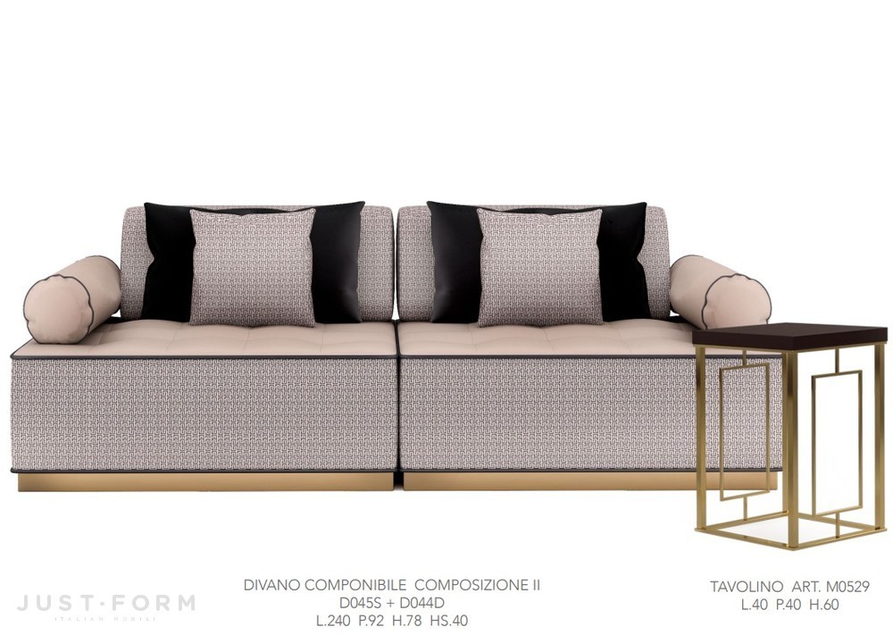 Придиванный столик M0529  фабрика LCI Decora Italia фотография № 2