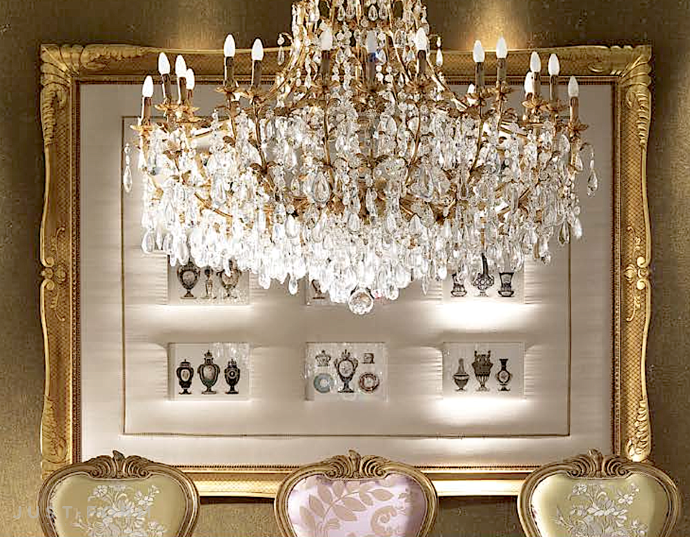 Хрустальная люстра Chandelier CHA-L251/24 фабрика Jumbo Collection фотография № 2