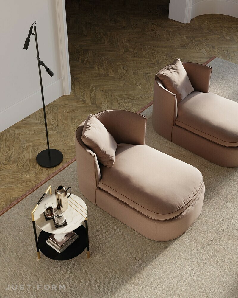 Кушетка Bessie Longue фабрика Frigerio фотография № 3