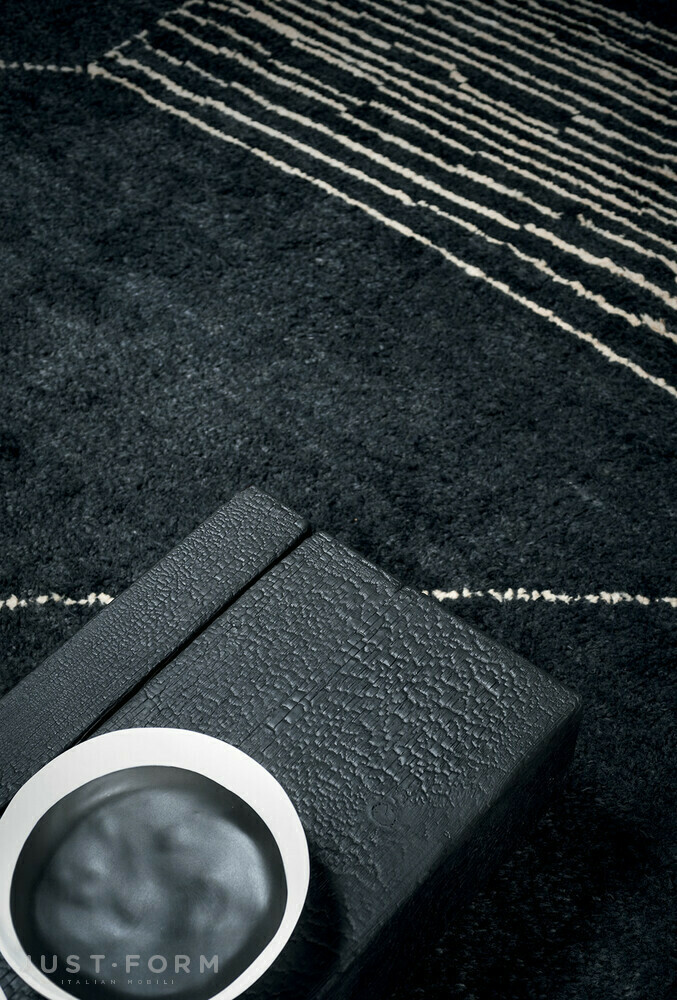 Ковер Berbere Dark Grey + Natural | Pattern A фабрика Baxter фотография № 14