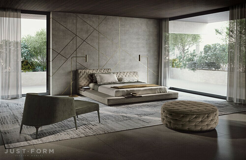 Двуспальная кровать Miller фабрика Frigerio фотография № 5