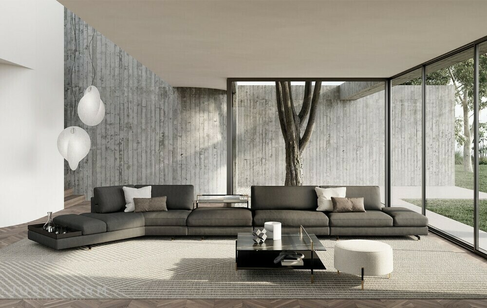 Модульный диван Davis Flat фабрика Frigerio фотография № 10