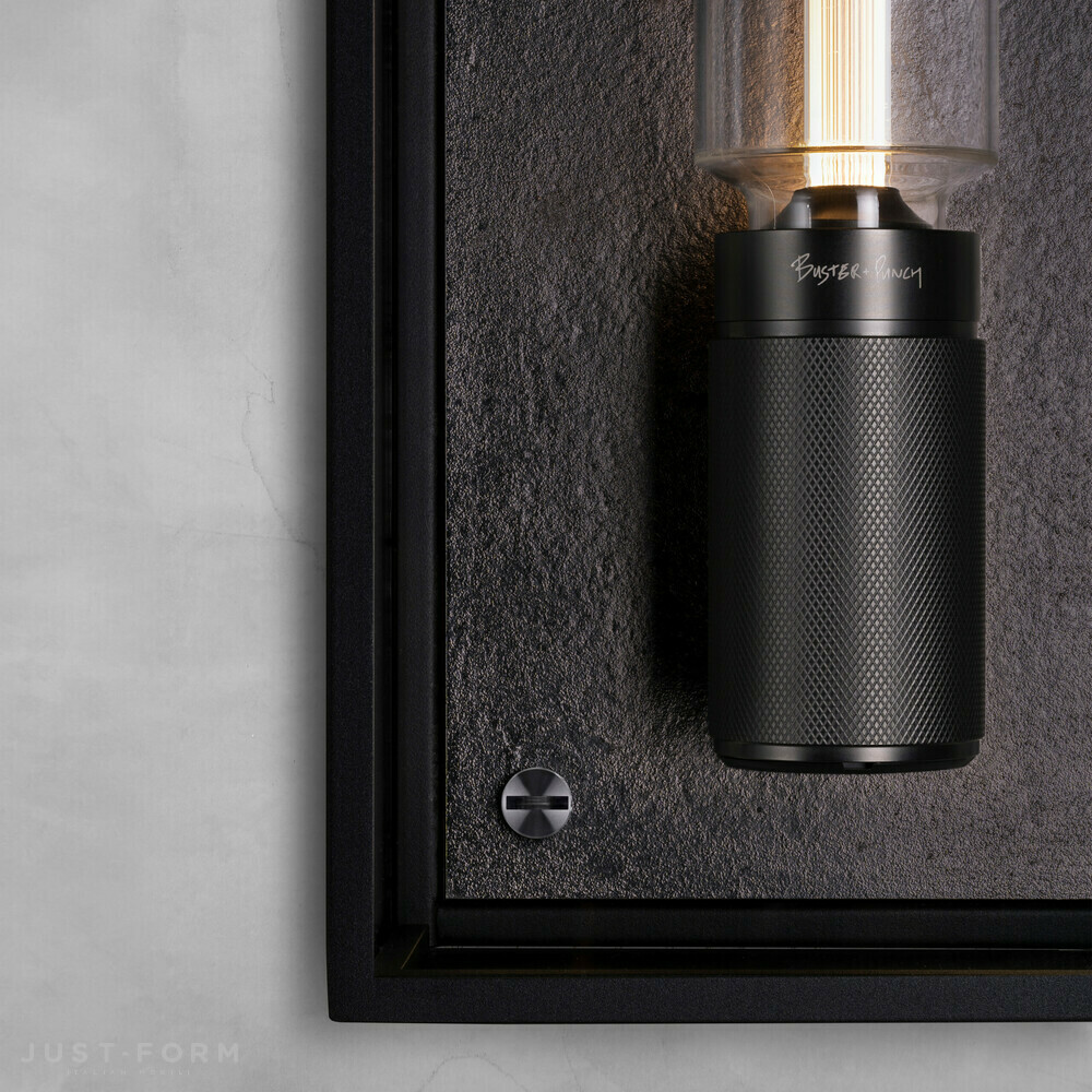​Уличное бра Caged Wet / Wall / Large / Gun Metal фабрика Buster + Punch фотография № 3