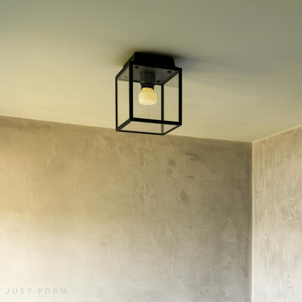 ​Уличный светильник Caged Wet / Ceiling / Small / Gun Metal фабрика Buster + Punch фотография № 3