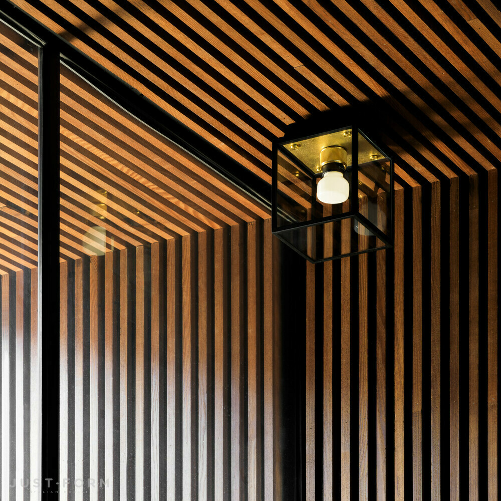 ​Уличный светильник Caged Wet / Ceiling / Small / Brass фабрика Buster + Punch фотография № 4