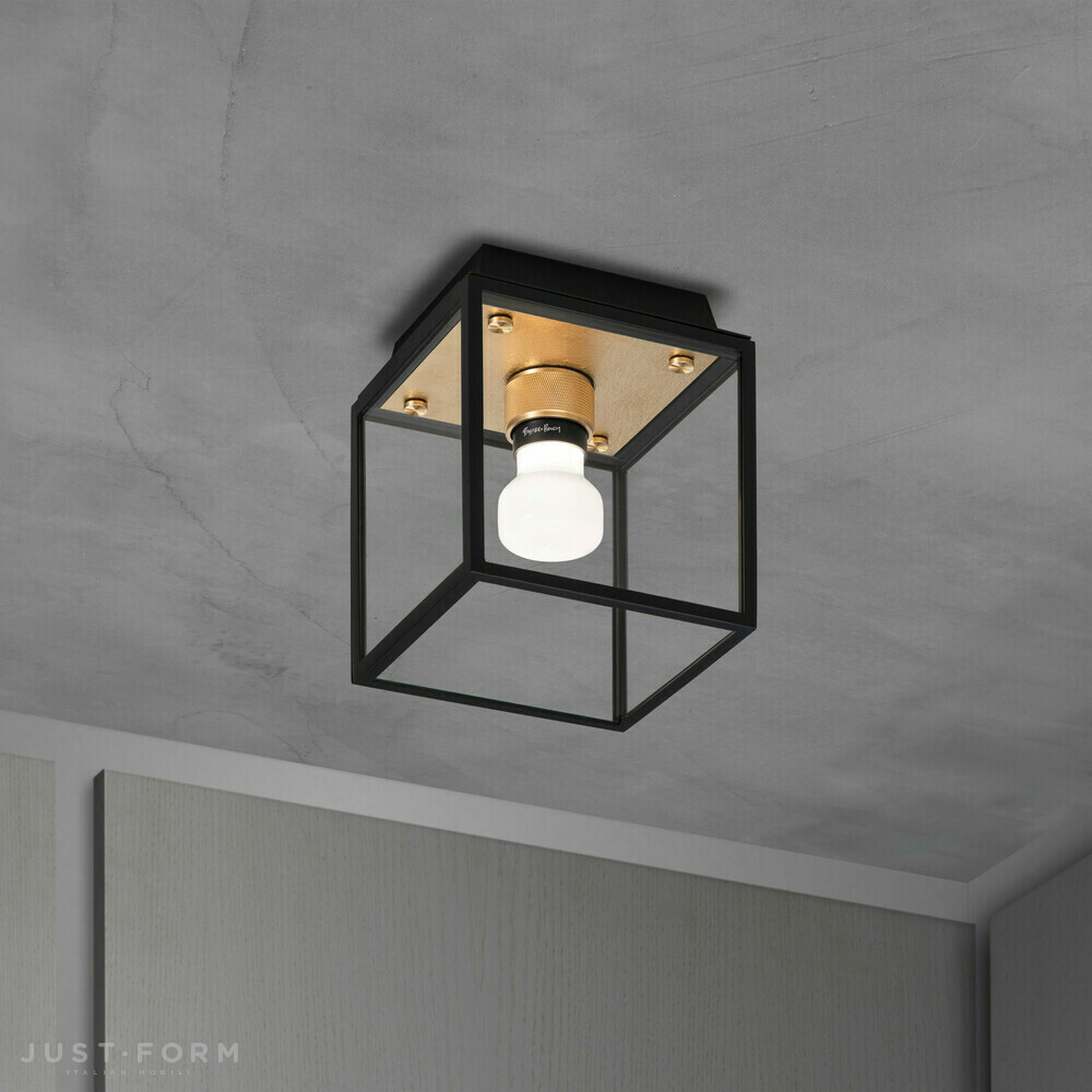 ​Уличный светильник Caged Wet / Ceiling / Small / Brass фабрика Buster + Punch фотография № 1