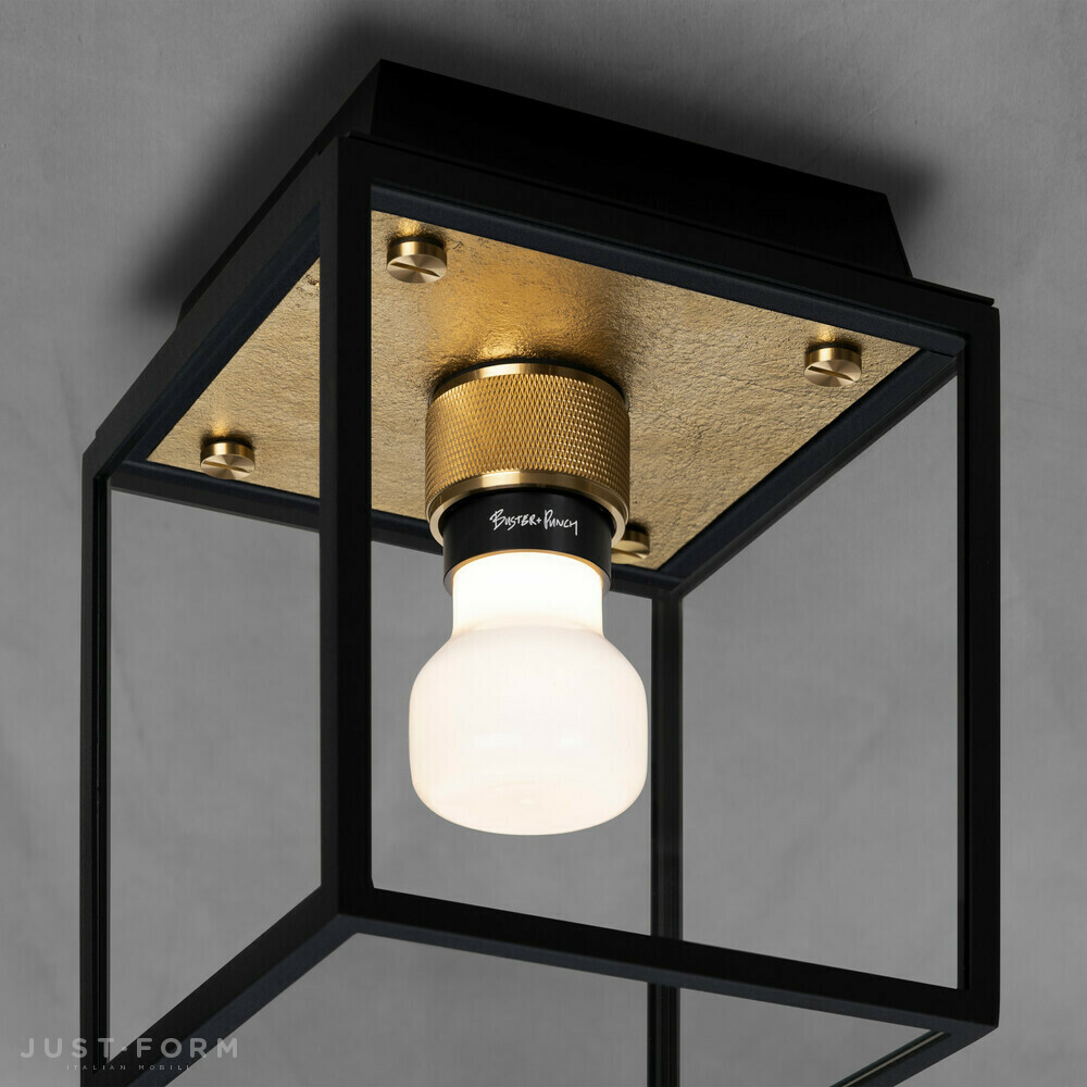 ​Уличный светильник Caged Wet / Ceiling / Small / Brass фабрика Buster + Punch фотография № 2