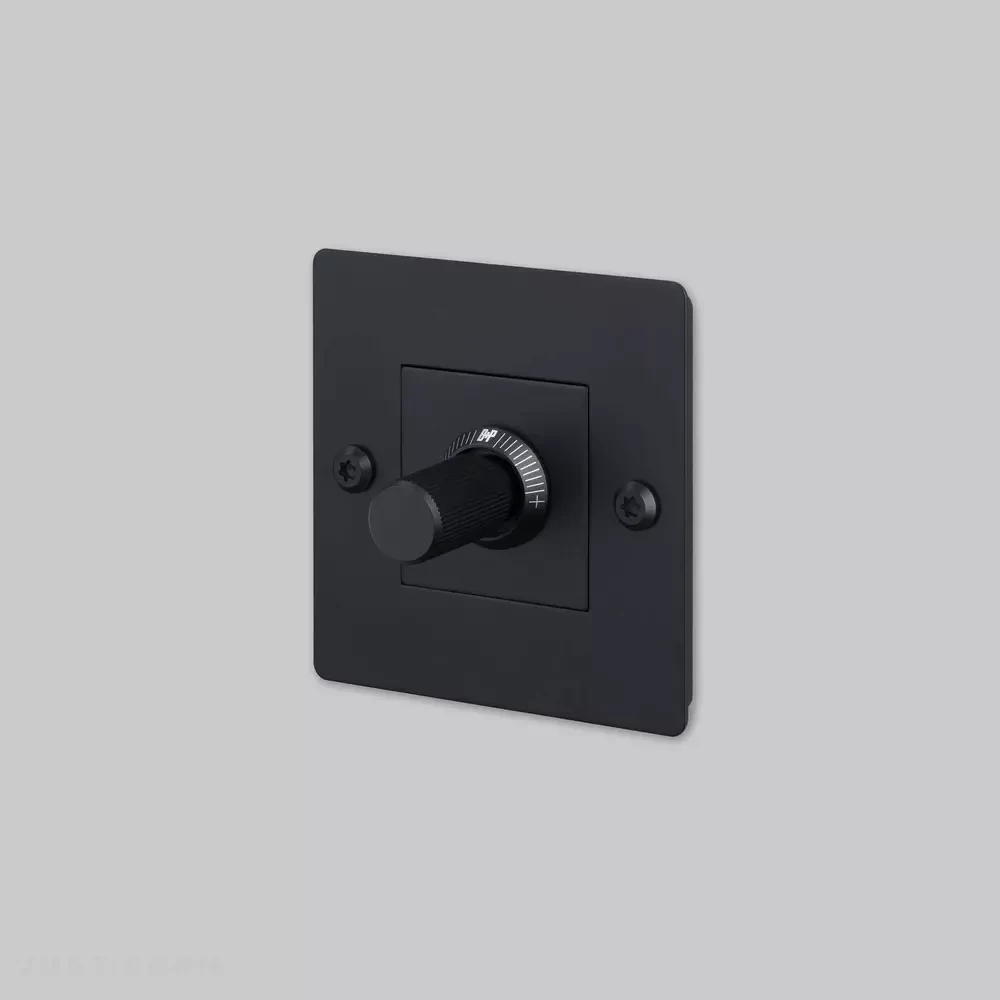 Одинарный диммер 1G Dimmer / 250W LED / Linear / Black  фабрика Buster + Punch фотография № 4