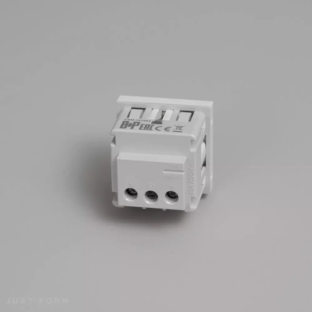Механизм розетки Schuko Socket Module / Type F / 45 mm  фабрика Buster + Punch фотография № 4