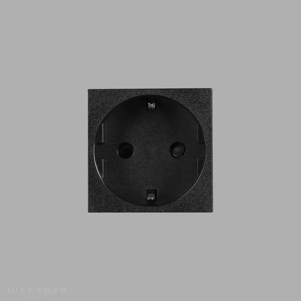 Механизм розетки Schuko Socket Module / Type F / 45 mm  фабрика Buster + Punch фотография № 5