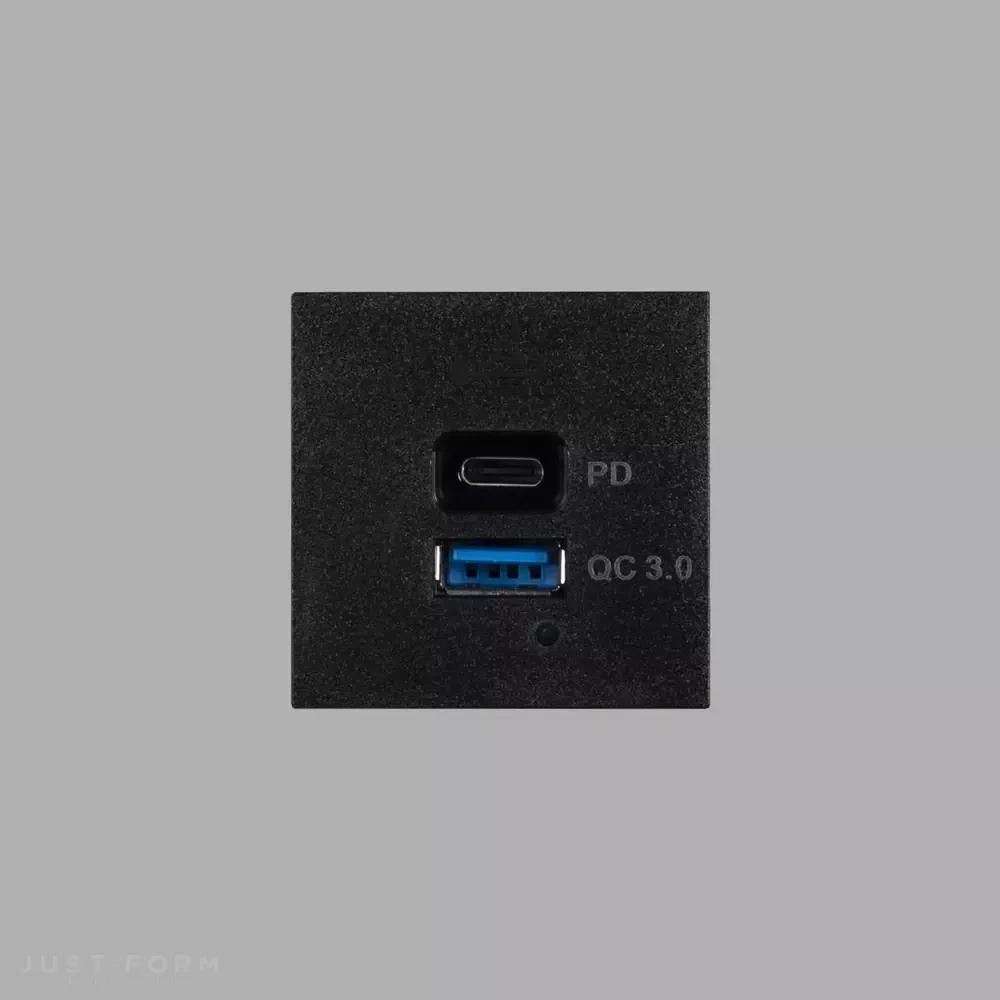 Механизм USB зарядки USB Module / USB A + C Quickcharge / 45 mm фабрика Buster + Punch фотография № 5