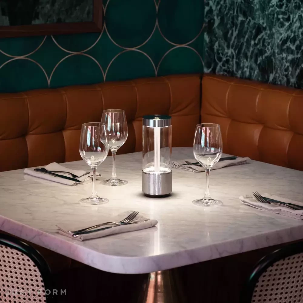 Портативная лампа Takeout / Portable Table Light / Steel фабрика Buster + Punch фотография № 7