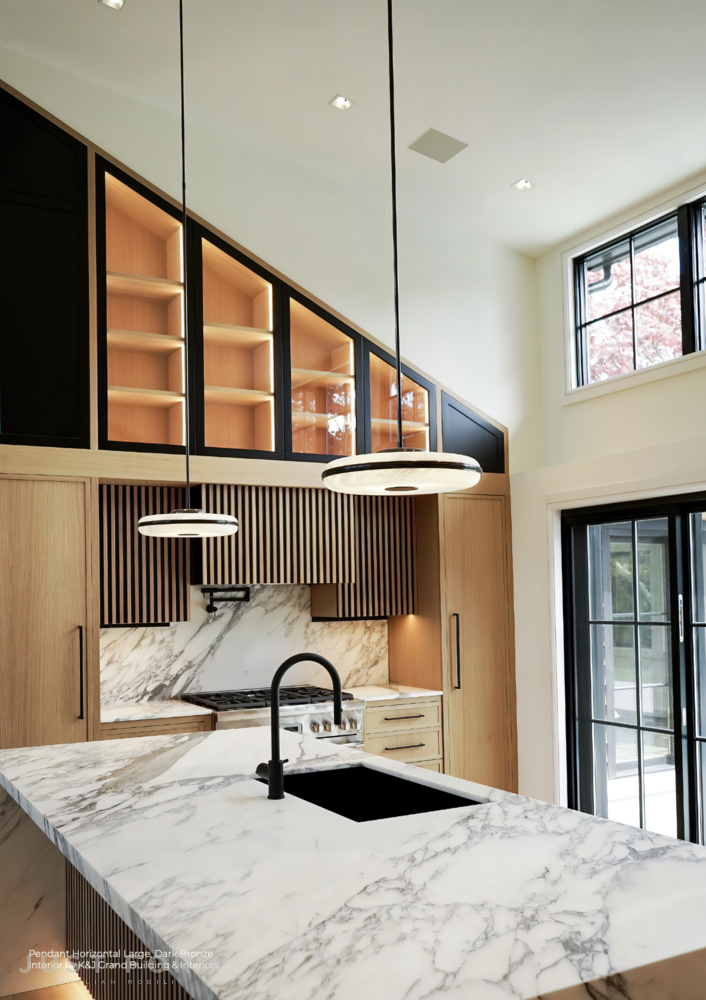 Подвесной светильник Beran Pendant Light Horizontal Small | Large фабрика Bert Frank фотография № 3