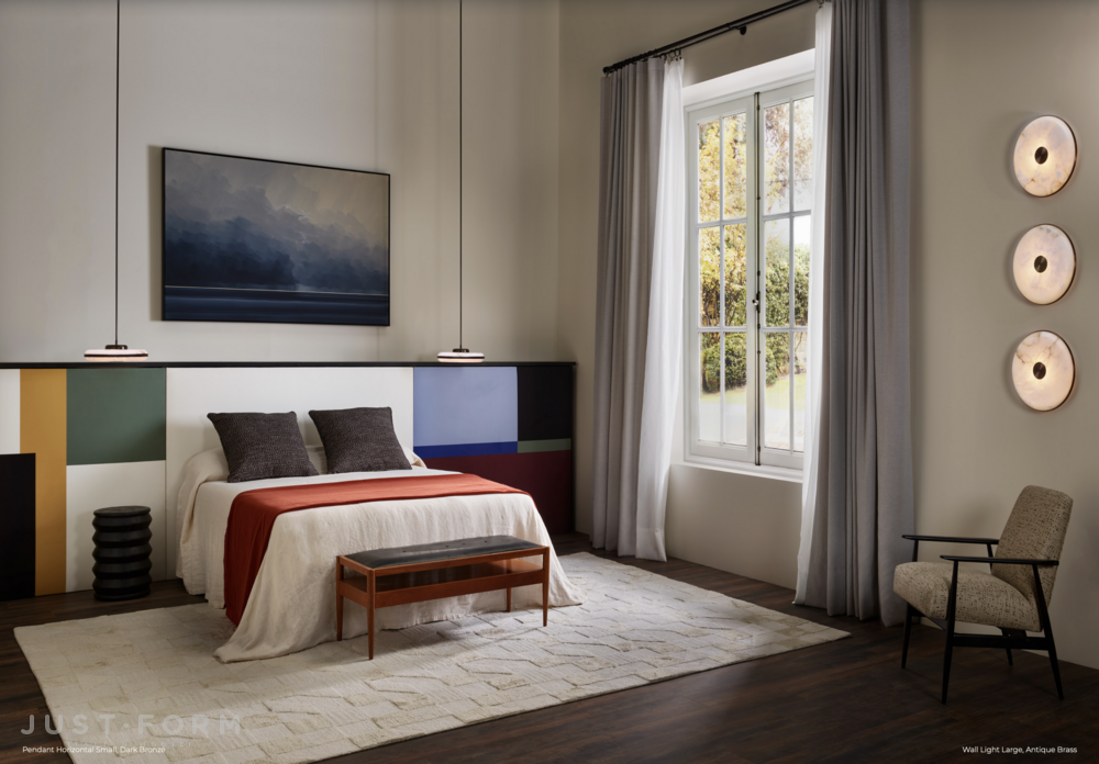 Подвесной светильник Beran Pendant Light Horizontal Small | Large фабрика Bert Frank фотография № 12