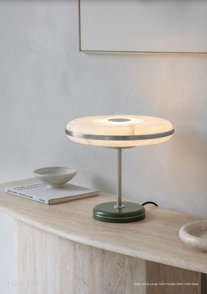 ​Настольная лампа Beran Table Lamp Small | Large фабрика Bert Frank фотография № 6