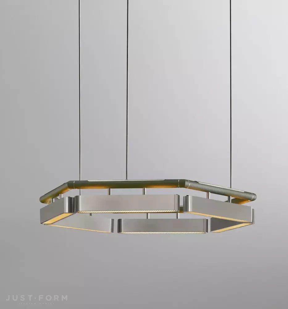 Люстра Colt Hexagon Chandelier фабрика Bert Frank фотография № 26