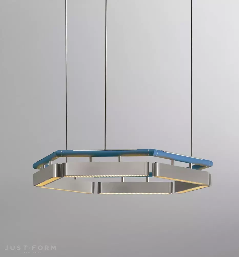 Люстра Colt Hexagon Chandelier фабрика Bert Frank фотография № 27