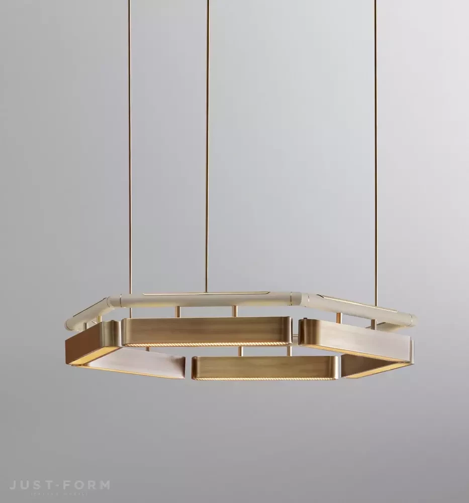 Люстра Colt Hexagon Chandelier фабрика Bert Frank фотография № 12