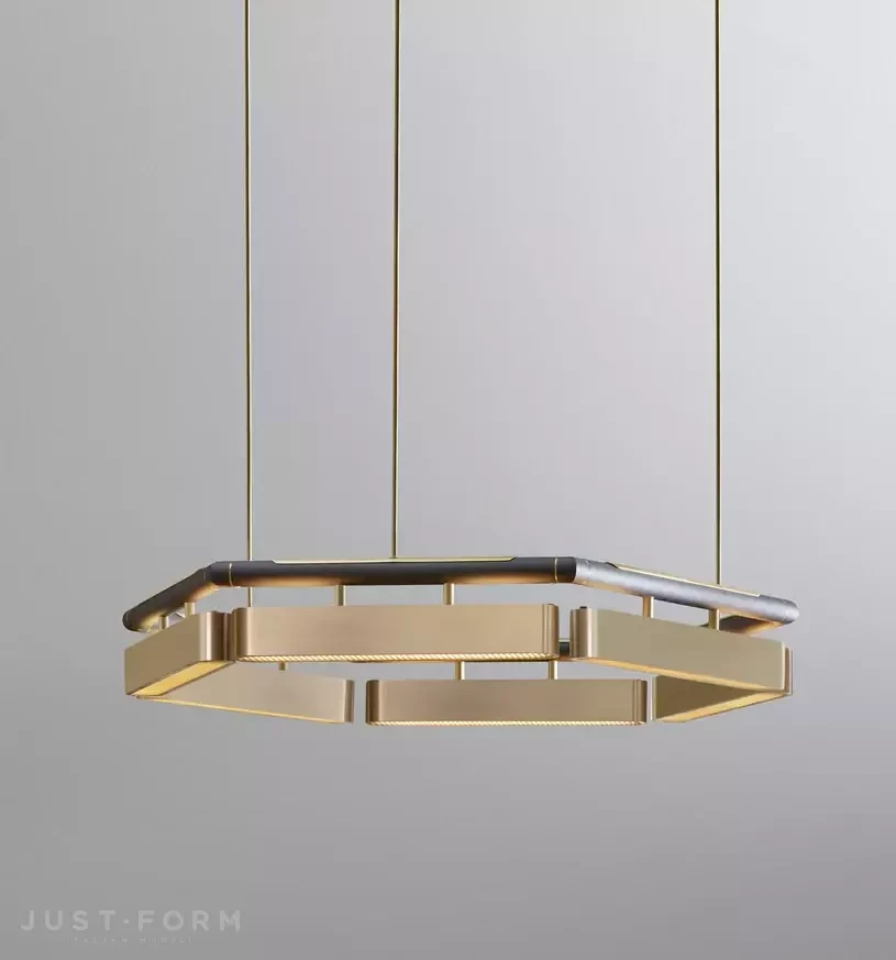 Люстра Colt Hexagon Chandelier фабрика Bert Frank фотография № 1
