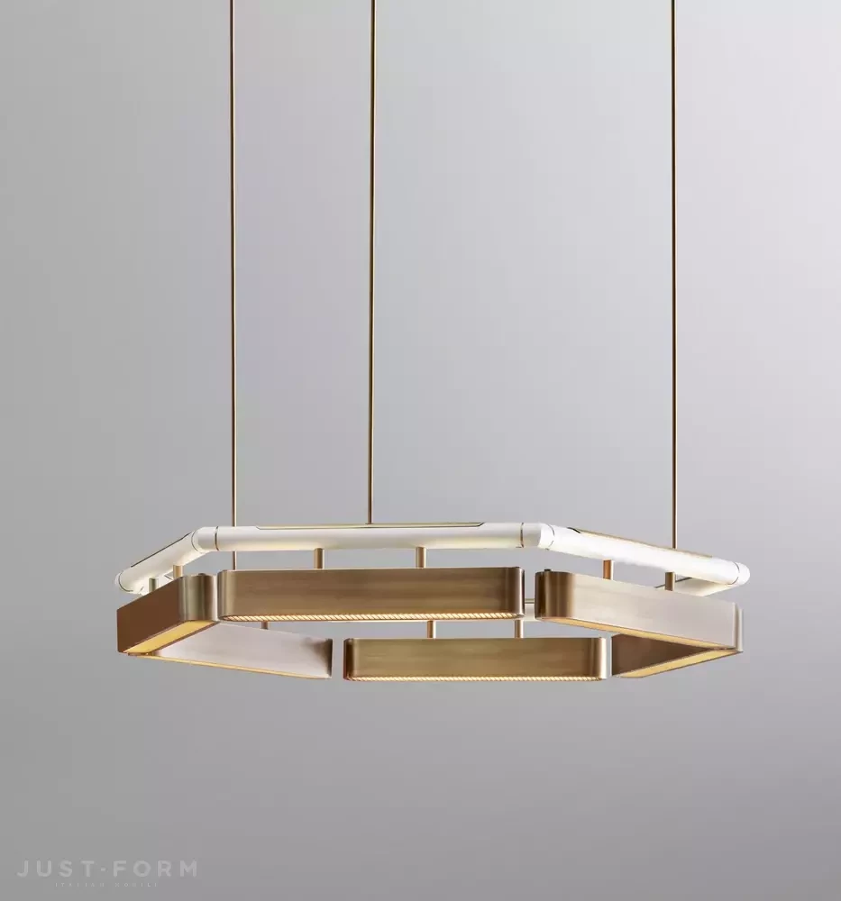 Люстра Colt Hexagon Chandelier фабрика Bert Frank фотография № 11