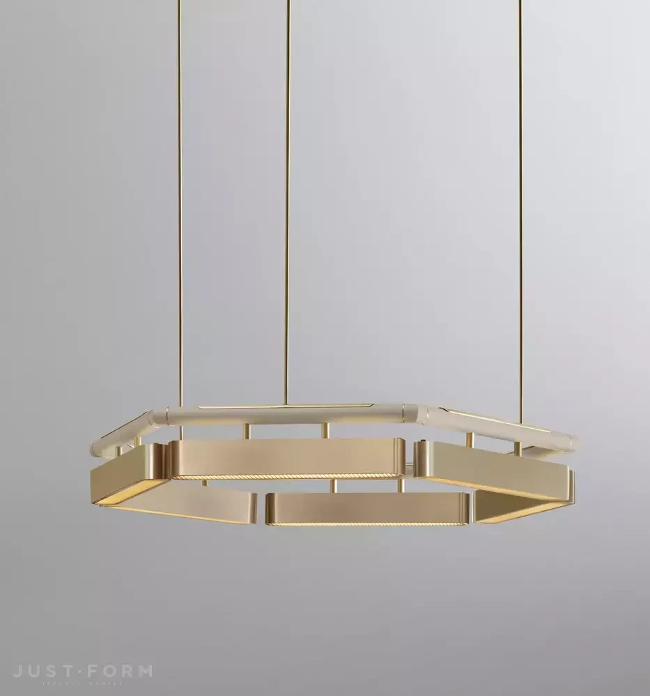 Люстра Colt Hexagon Chandelier фабрика Bert Frank фотография № 6