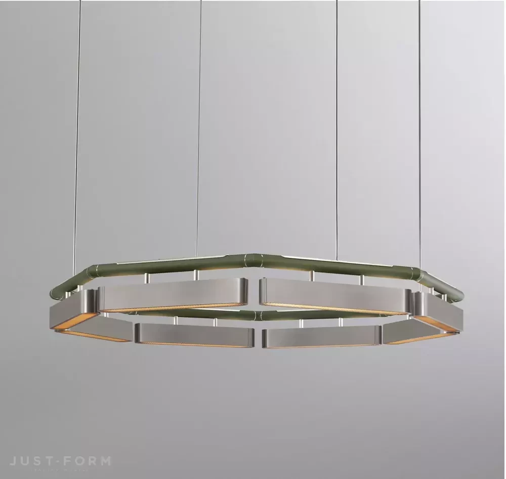 Люстра Colt Octagon Chandelier фабрика Bert Frank фотография № 26