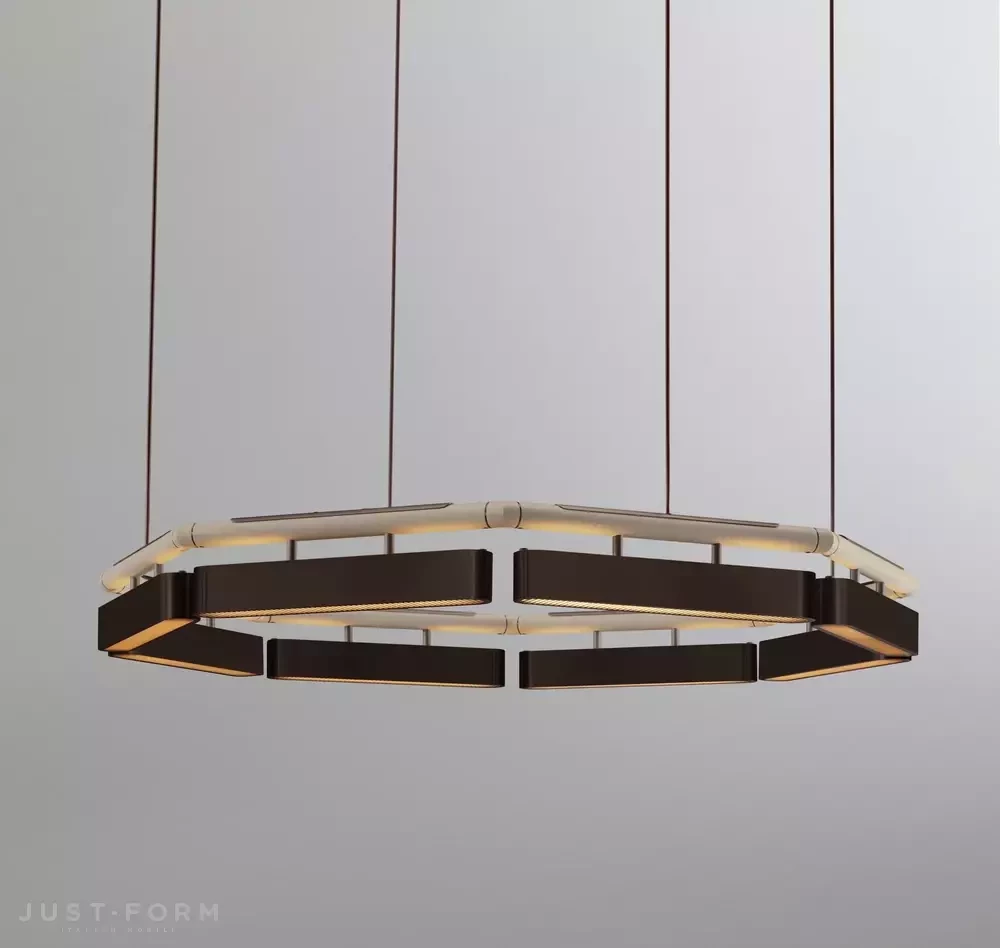 Люстра Colt Octagon Chandelier фабрика Bert Frank фотография № 18