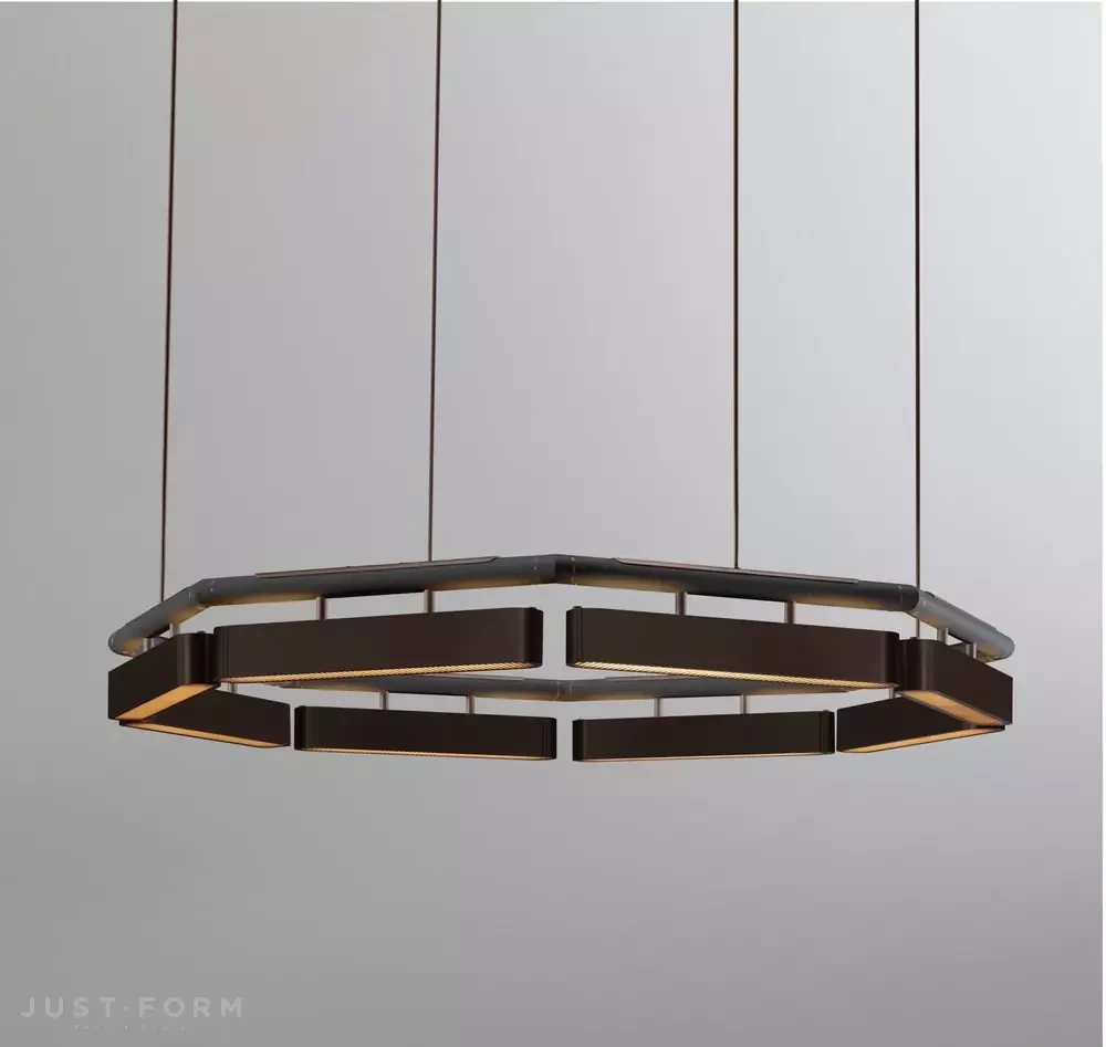 Люстра Colt Octagon Chandelier фабрика Bert Frank фотография № 17