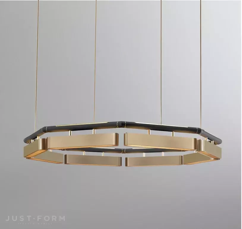 Люстра Colt Octagon Chandelier фабрика Bert Frank фотография № 1
