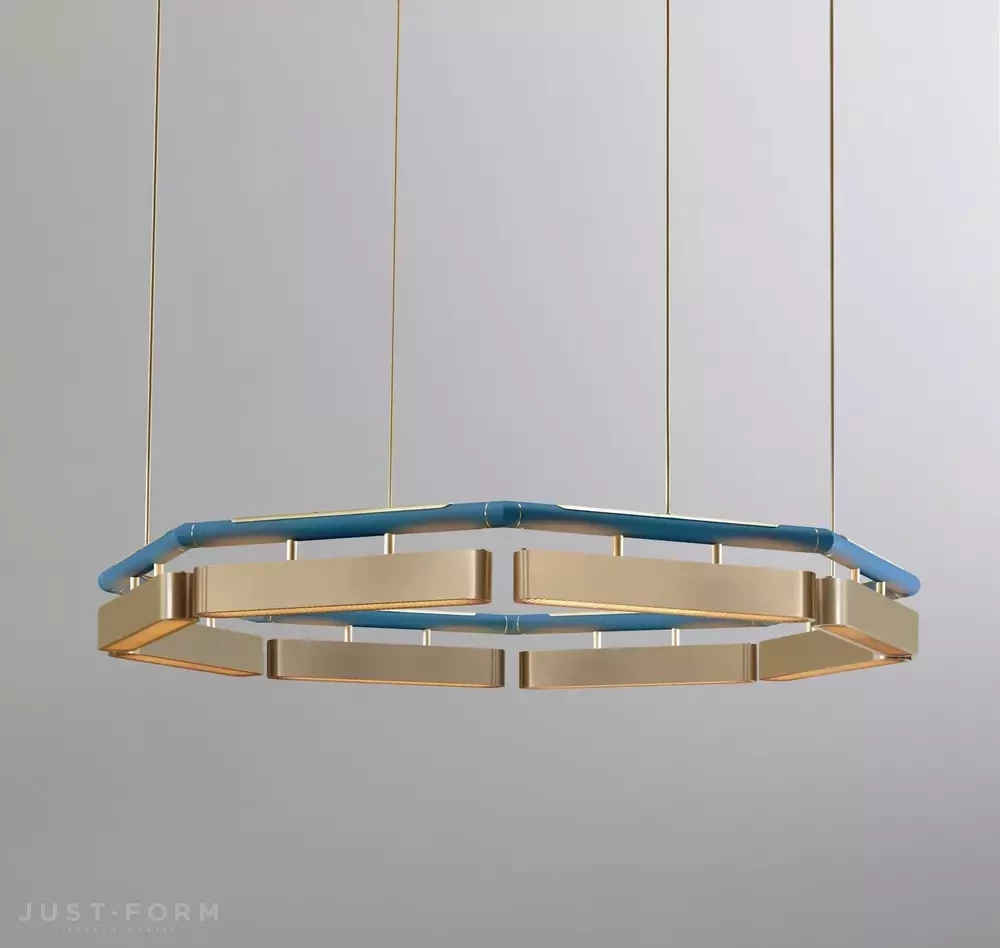 Люстра Colt Octagon Chandelier фабрика Bert Frank фотография № 10