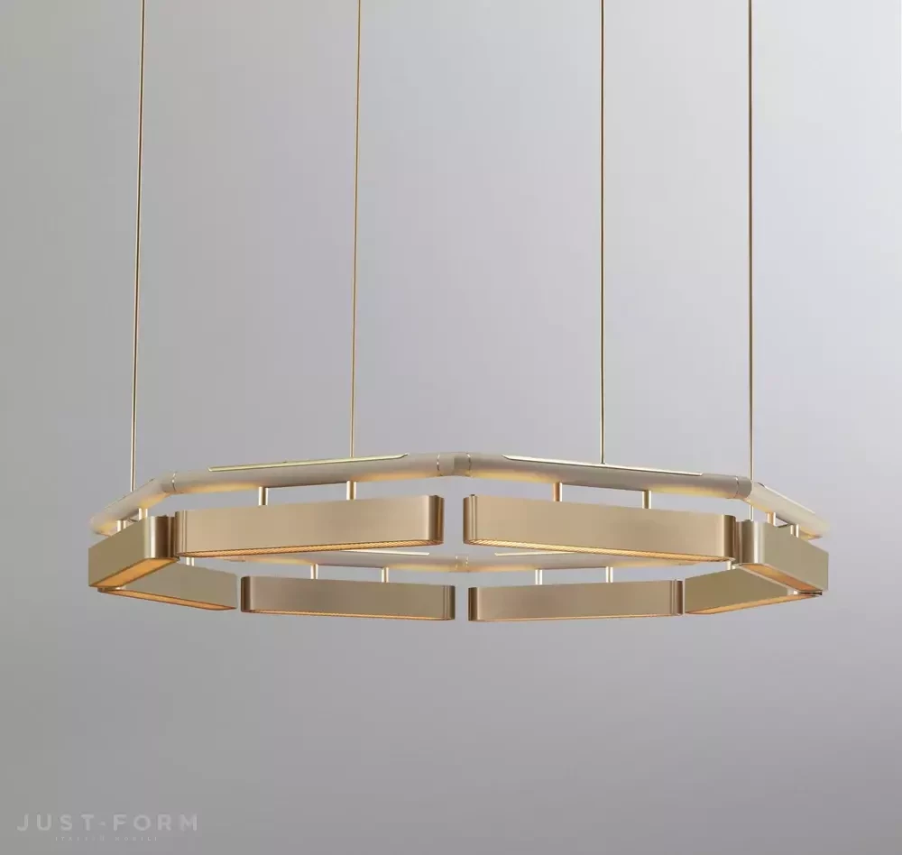 Люстра Colt Octagon Chandelier фабрика Bert Frank фотография № 6
