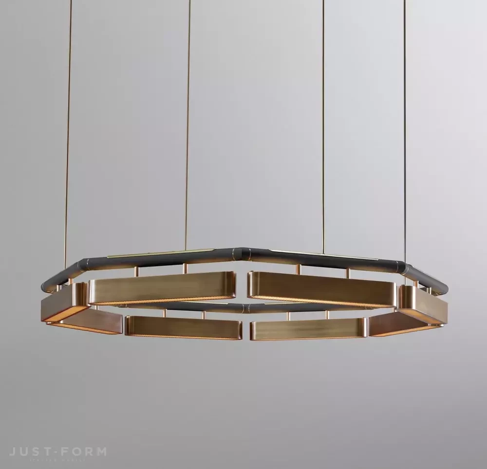 Люстра Colt Octagon Chandelier фабрика Bert Frank фотография № 11