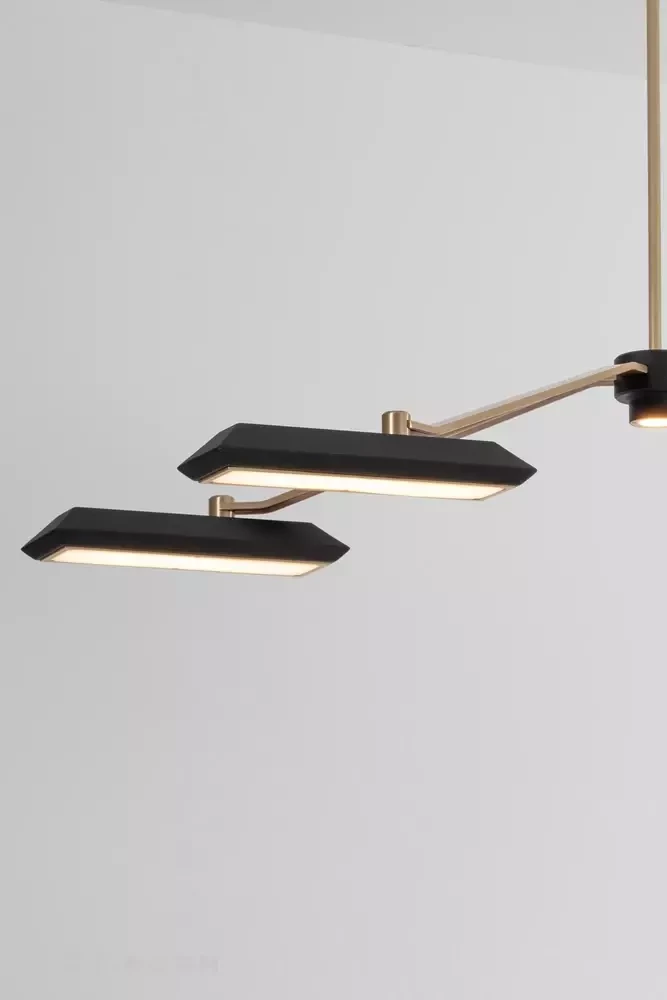 ​Люстра Rinato Linear Chandelier 4 фабрика Bert Frank фотография № 2