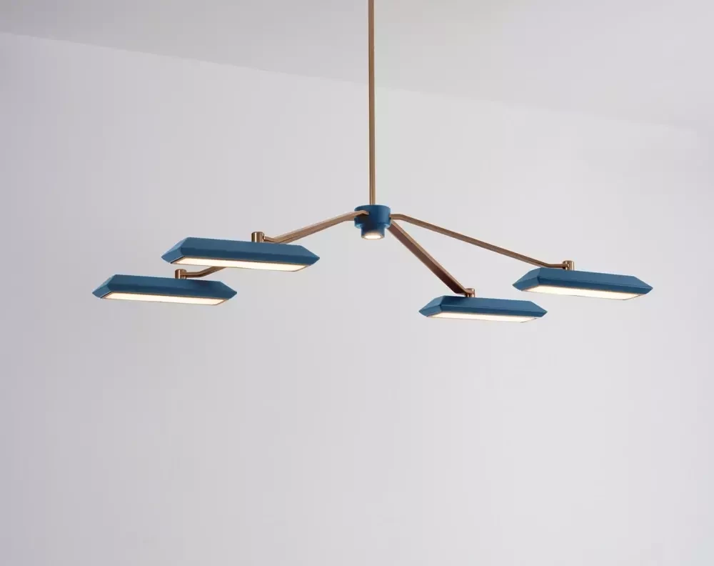 ​Люстра Rinato Linear Chandelier 4 фабрика Bert Frank фотография № 9