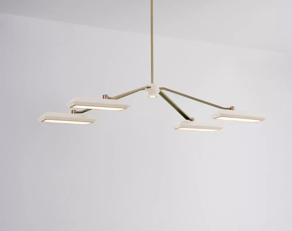 ​Люстра Rinato Linear Chandelier 4 фабрика Bert Frank фотография № 7