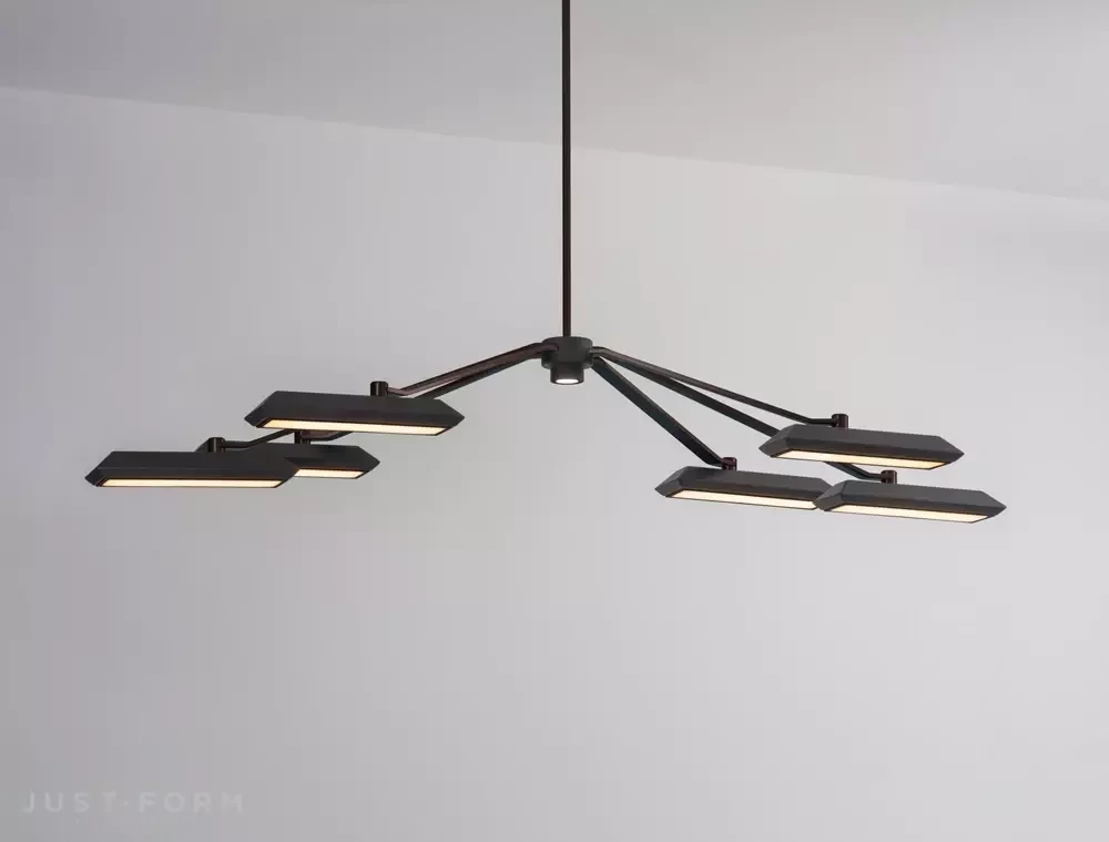 ​Люстра Rinato Linear Chandelier 6 фабрика Bert Frank фотография № 10