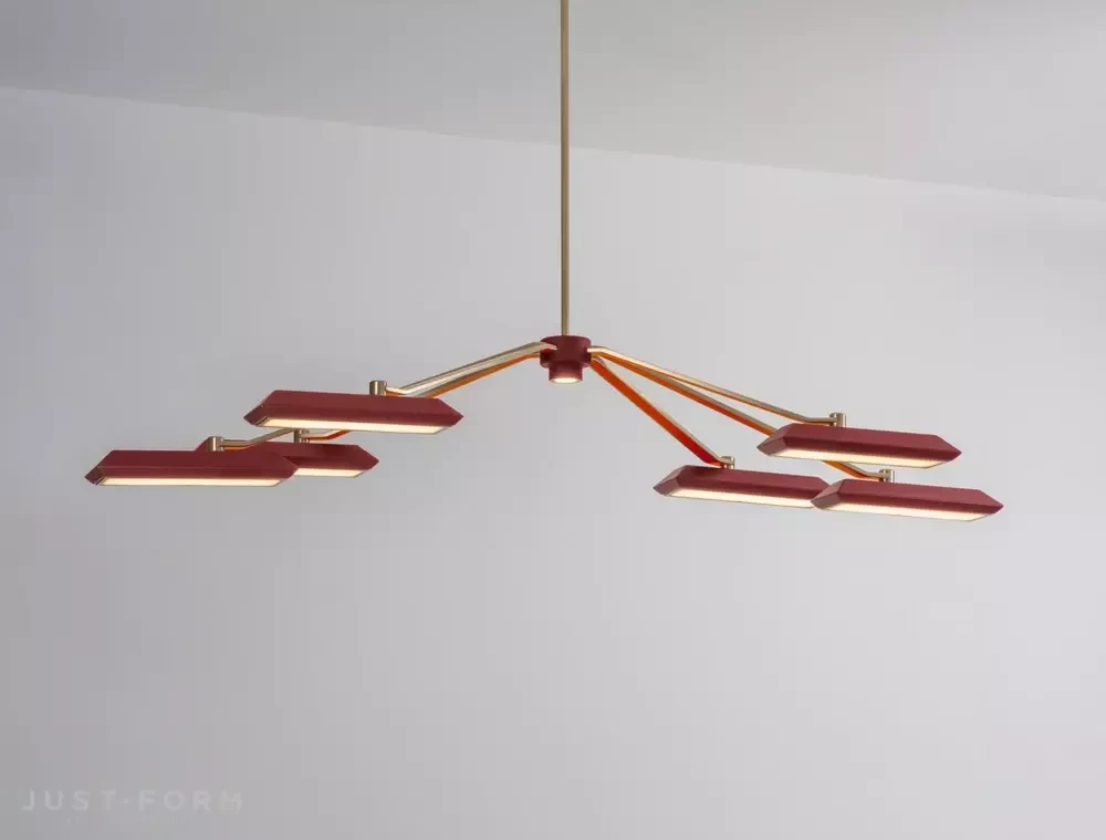 ​Люстра Rinato Linear Chandelier 6 фабрика Bert Frank фотография № 11